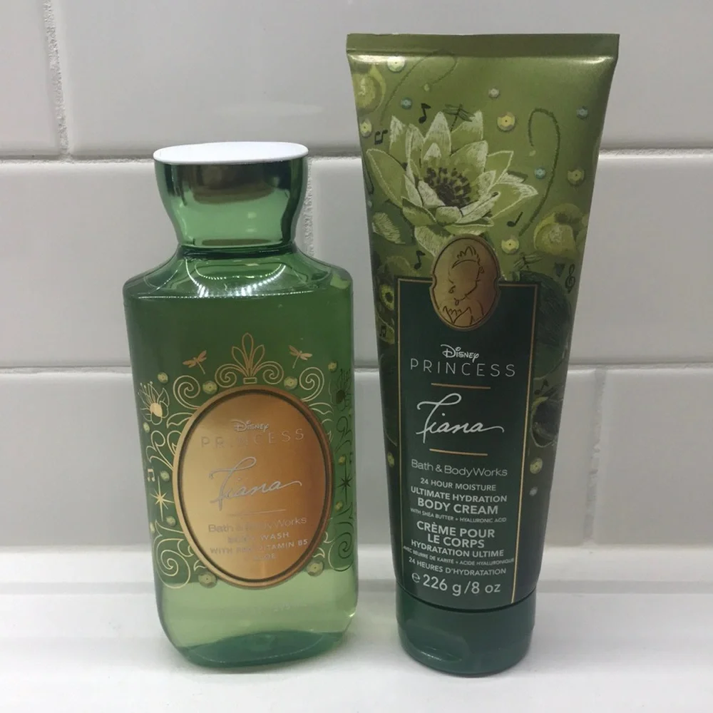 NWT!BBW👸Princess Tiana Bath & Body Set